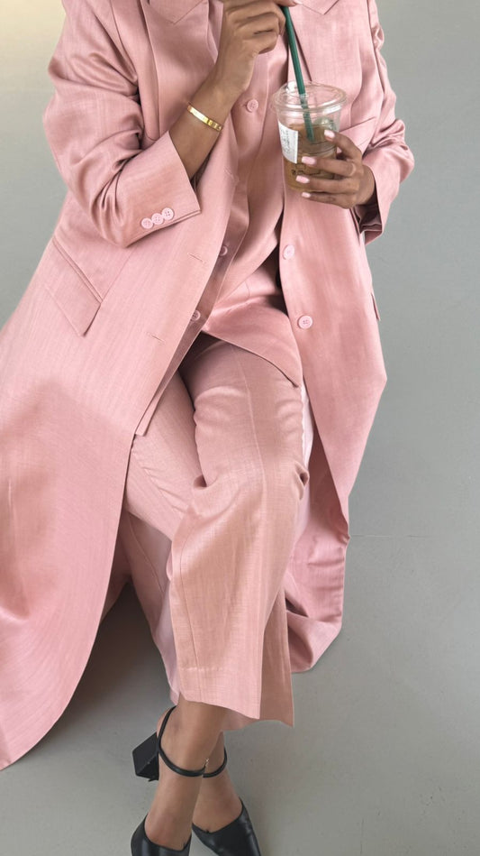 Light Pink - Abaya Only