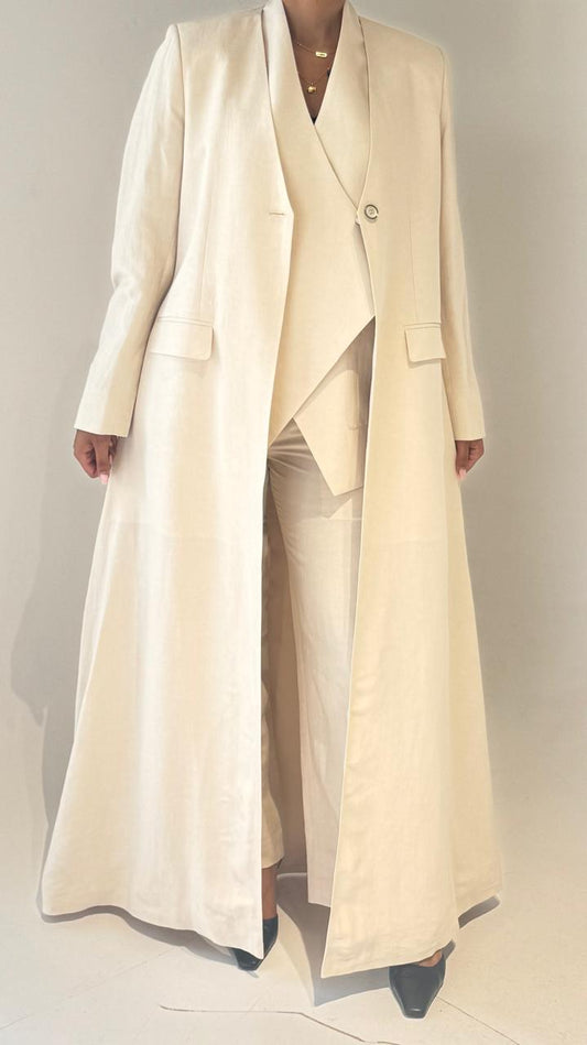 Cream Beige - Abaya Only