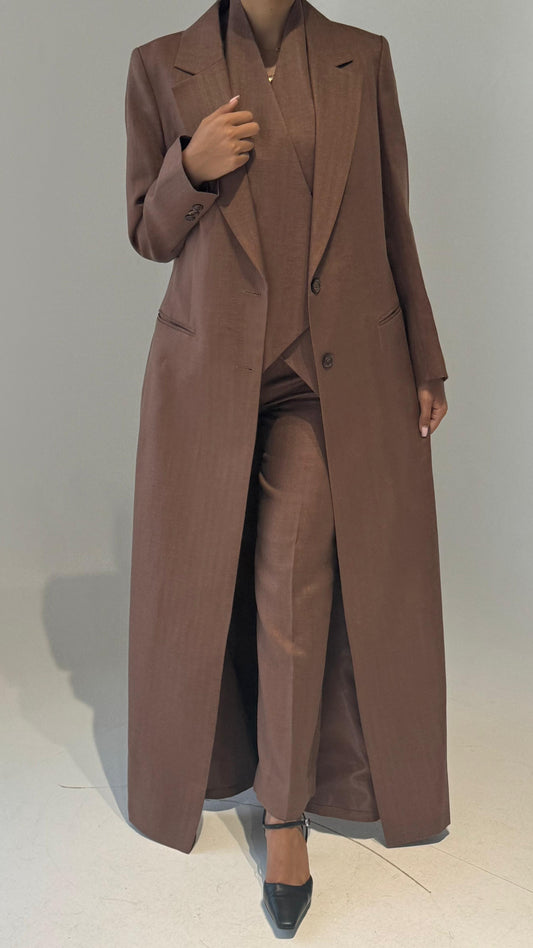 Tuscan Brown - Abaya Only